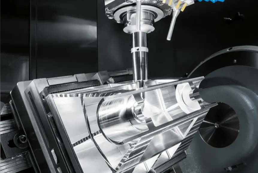 Precision machining equipment at the Qiming factory