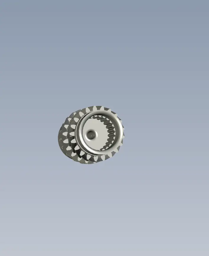 OEM custom helical gear shaft end profile with precise internal thread